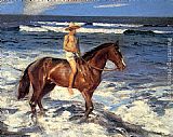 Famous Shore Paintings - A Ride Along The Shore